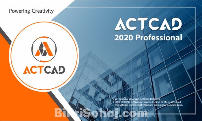 ActCAD 2020 Professional software